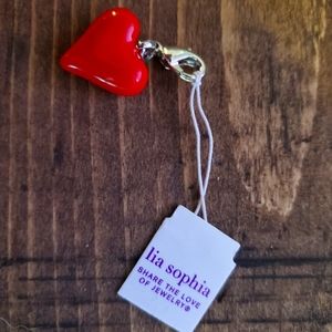 Lia Sophia Heart Charm